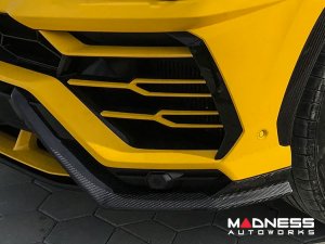 Lamborghini Urus - Front Bumper Flaps - Carbon Fiber - Aggressive Lamborghini Urus - Front Bumper Flaps - Carbon Fiber - Aggressive